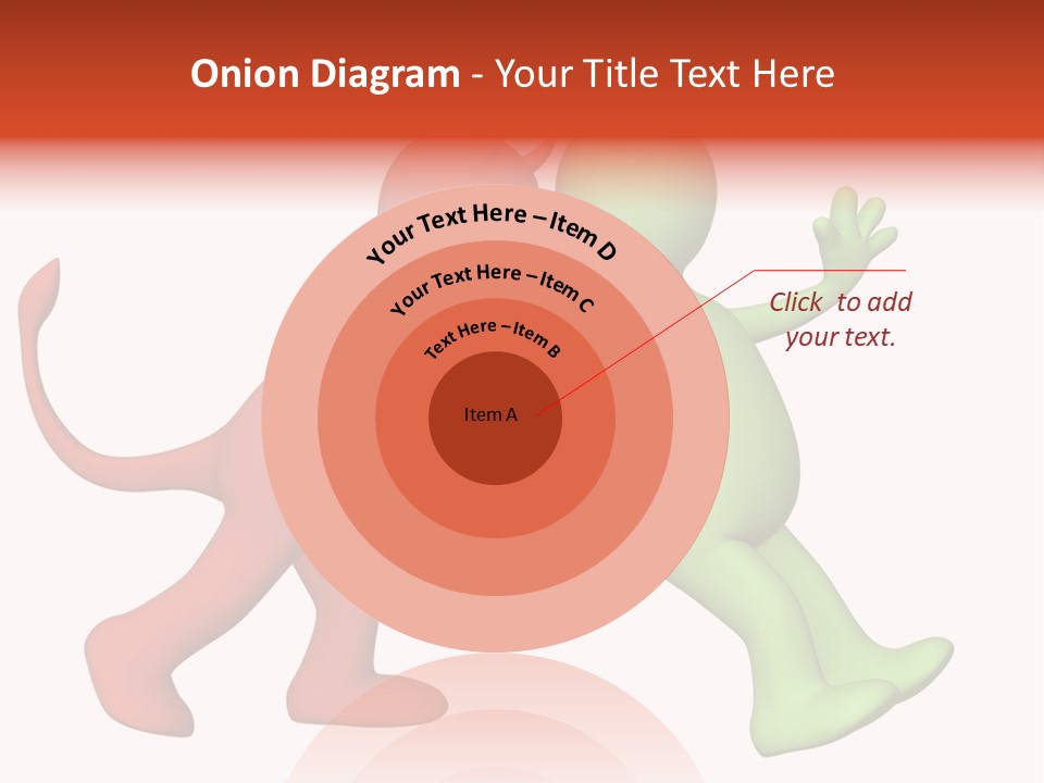 Afterlife Hesitating Decision PowerPoint Template