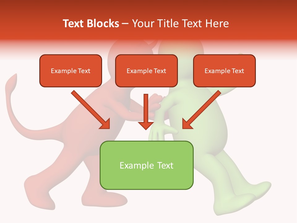 Afterlife Hesitating Decision PowerPoint Template