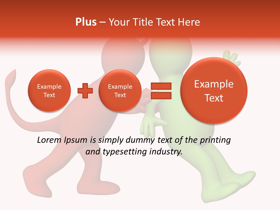 Afterlife Hesitating Decision PowerPoint Template
