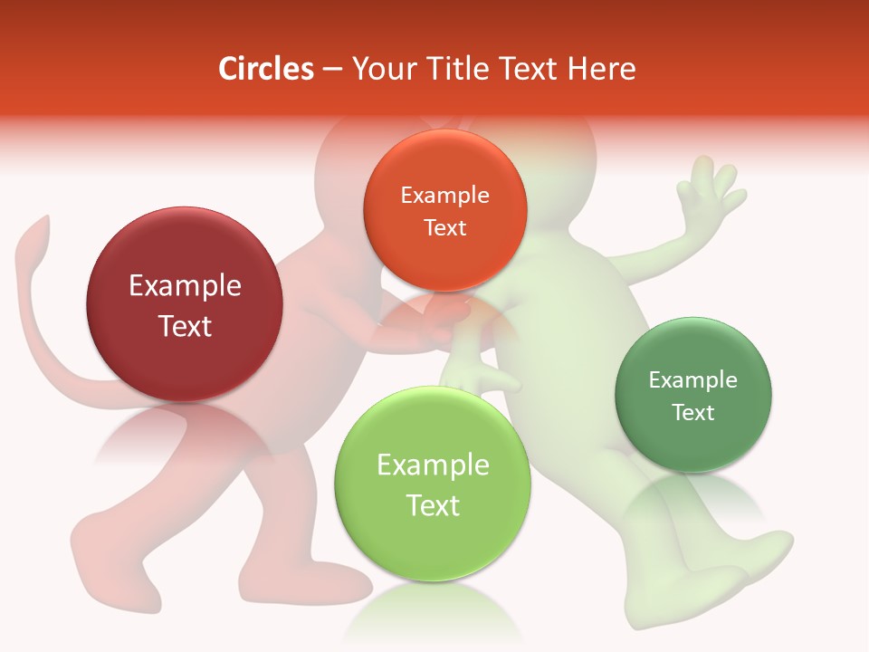 Afterlife Hesitating Decision PowerPoint Template