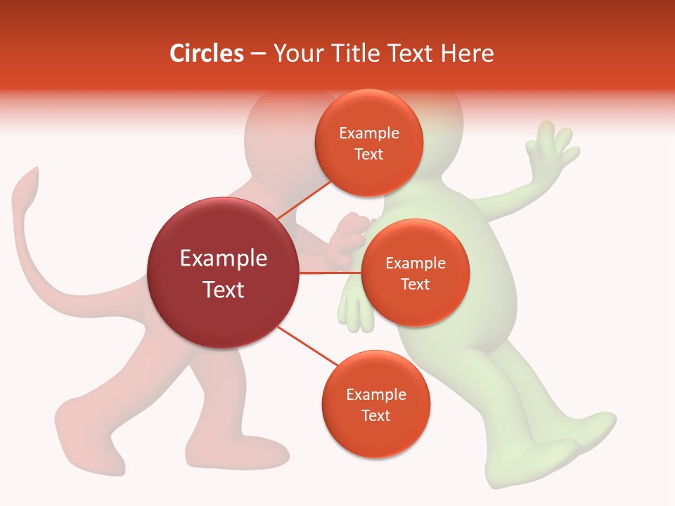 Afterlife Hesitating Decision PowerPoint Template