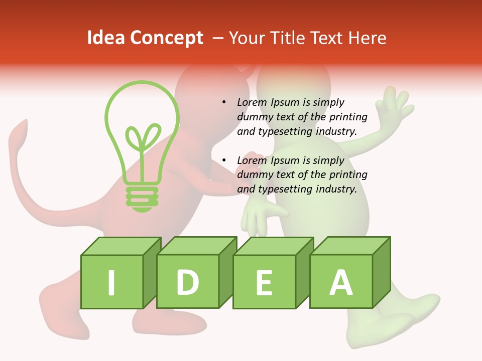 Afterlife Hesitating Decision PowerPoint Template