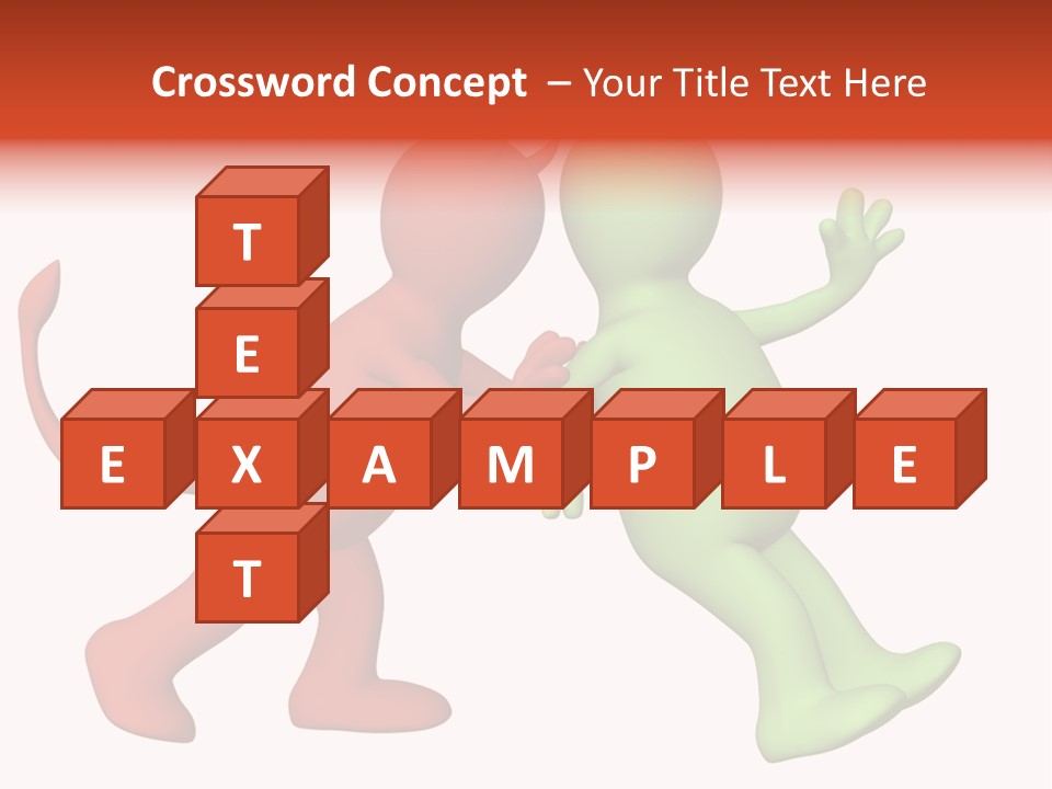 Afterlife Hesitating Decision PowerPoint Template