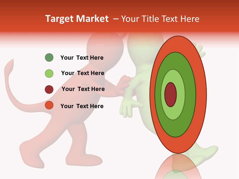 Afterlife Hesitating Decision PowerPoint Template