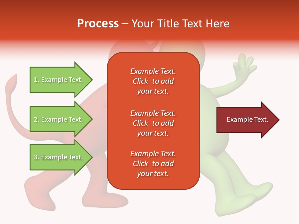 Afterlife Hesitating Decision PowerPoint Template