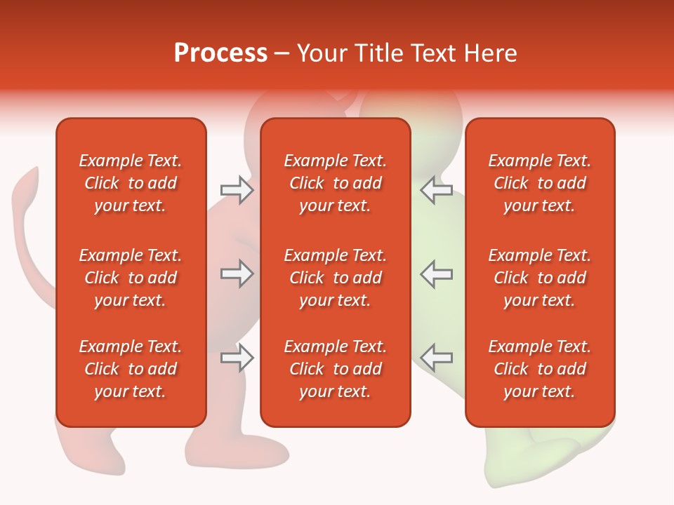 Afterlife Hesitating Decision PowerPoint Template