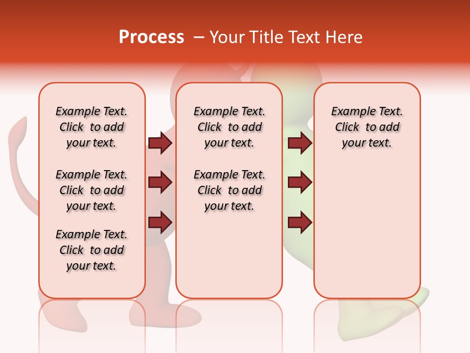 Afterlife Hesitating Decision PowerPoint Template