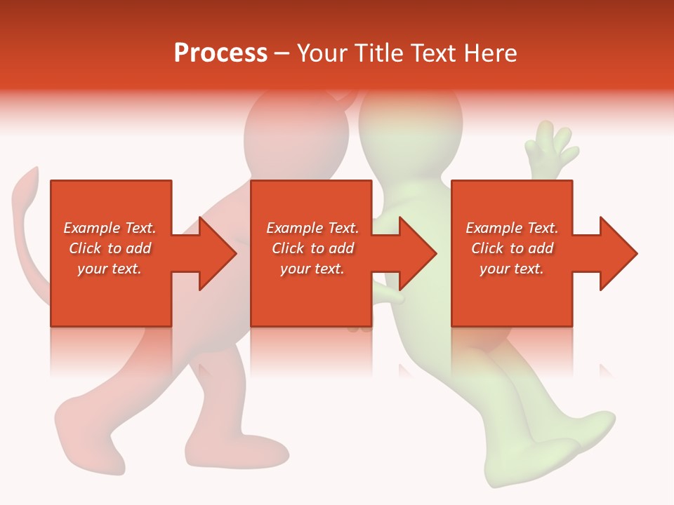 Afterlife Hesitating Decision PowerPoint Template