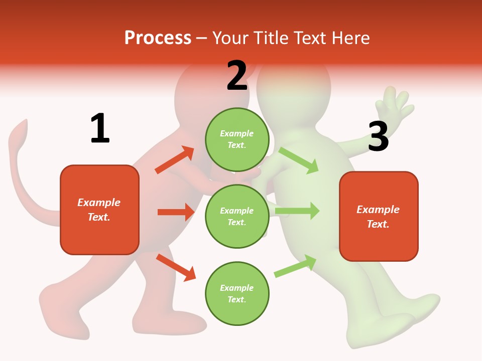 Afterlife Hesitating Decision PowerPoint Template
