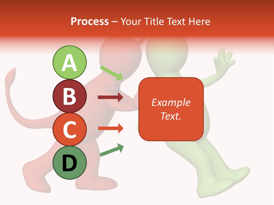 Afterlife Hesitating Decision PowerPoint Template