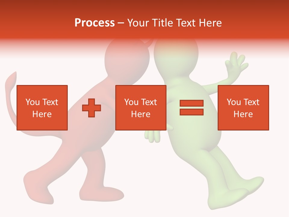 Afterlife Hesitating Decision PowerPoint Template