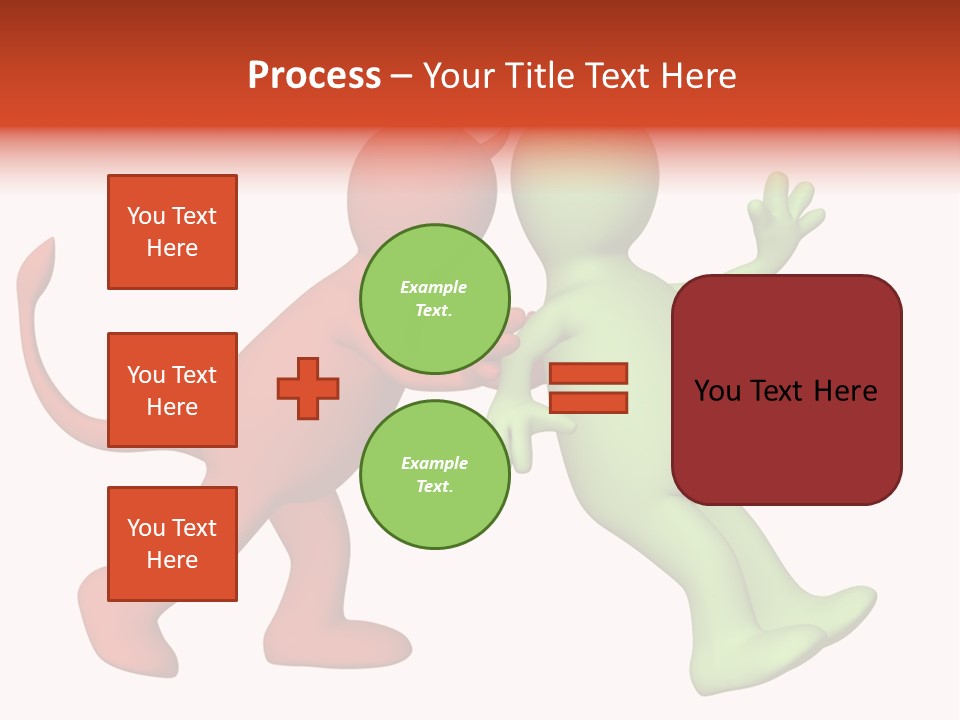 Afterlife Hesitating Decision PowerPoint Template