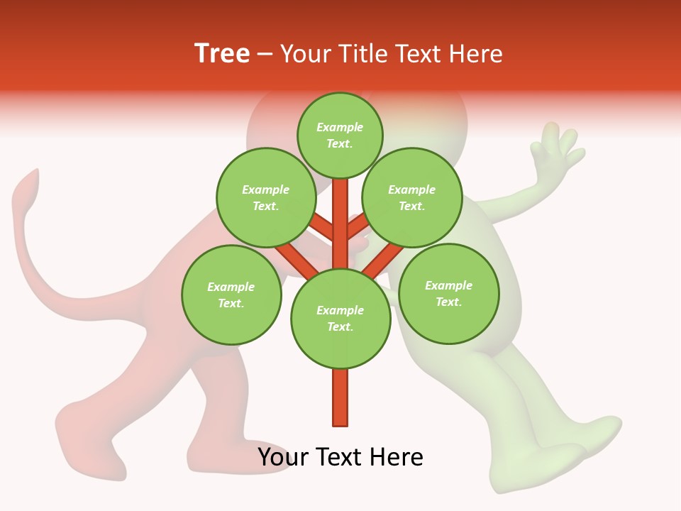 Afterlife Hesitating Decision PowerPoint Template