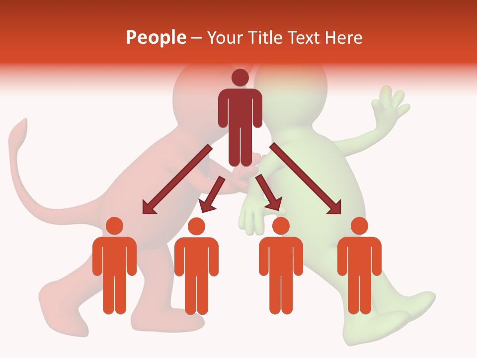 Afterlife Hesitating Decision PowerPoint Template