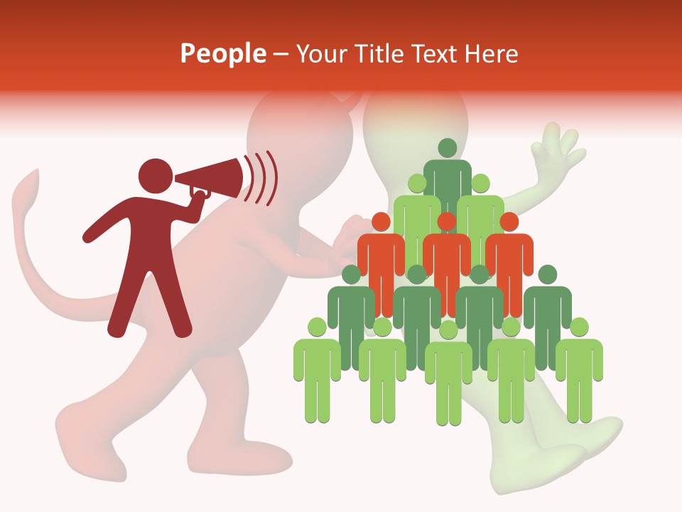 Afterlife Hesitating Decision PowerPoint Template