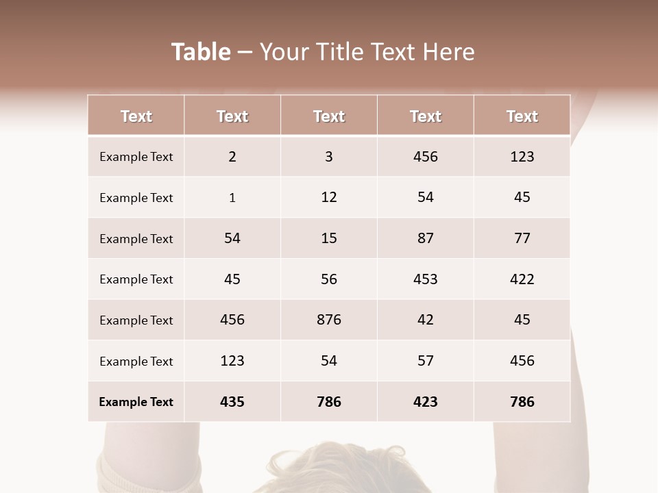 Count Reach Index PowerPoint Template