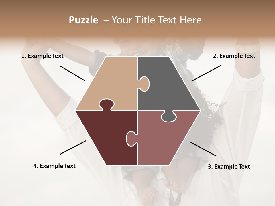 Black Relationship Person PowerPoint Template