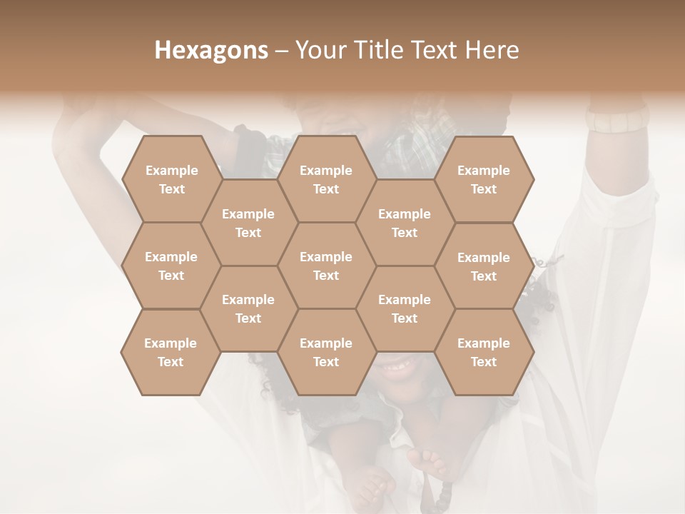 Black Relationship Person PowerPoint Template