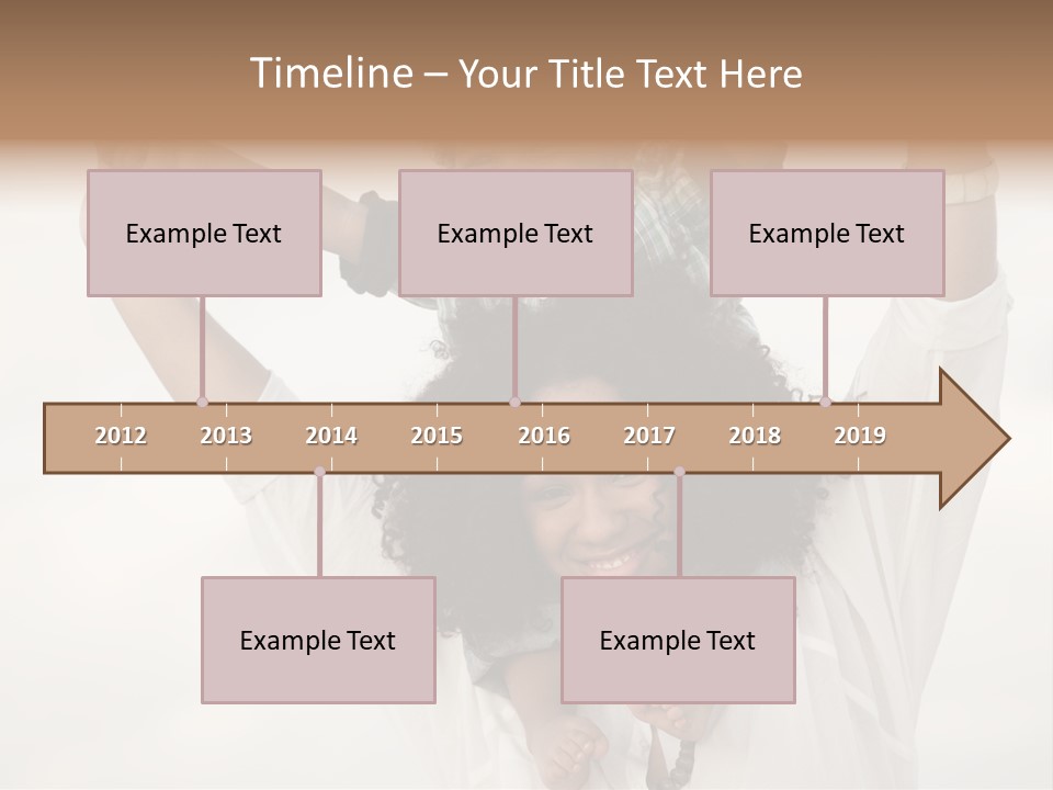 Black Relationship Person PowerPoint Template