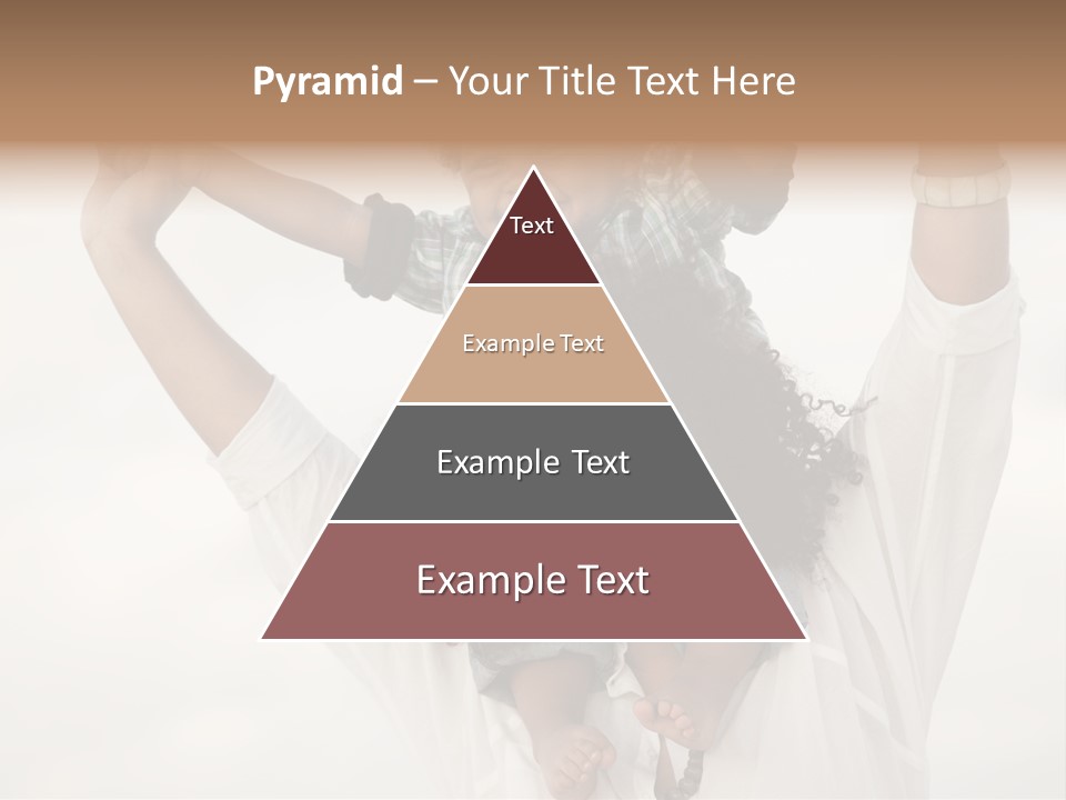 Black Relationship Person PowerPoint Template