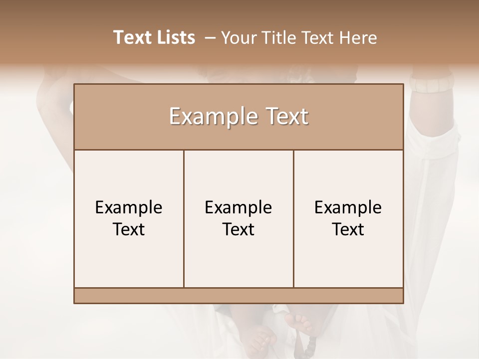 Black Relationship Person PowerPoint Template