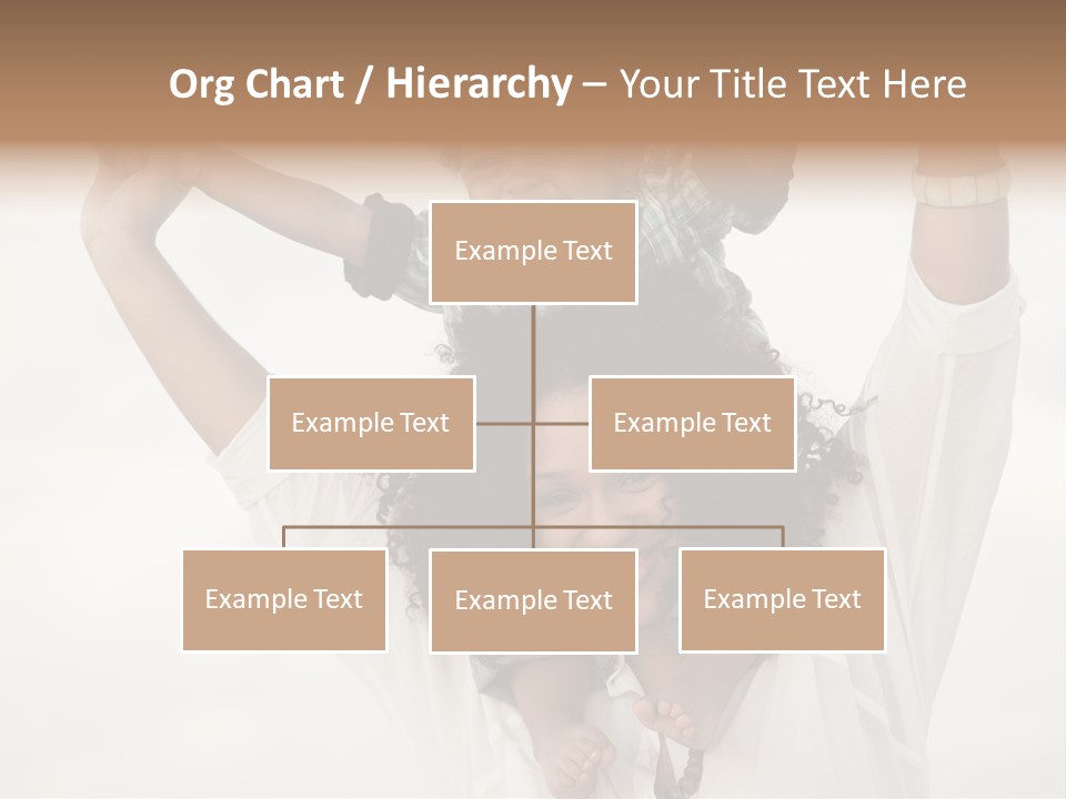 Black Relationship Person PowerPoint Template