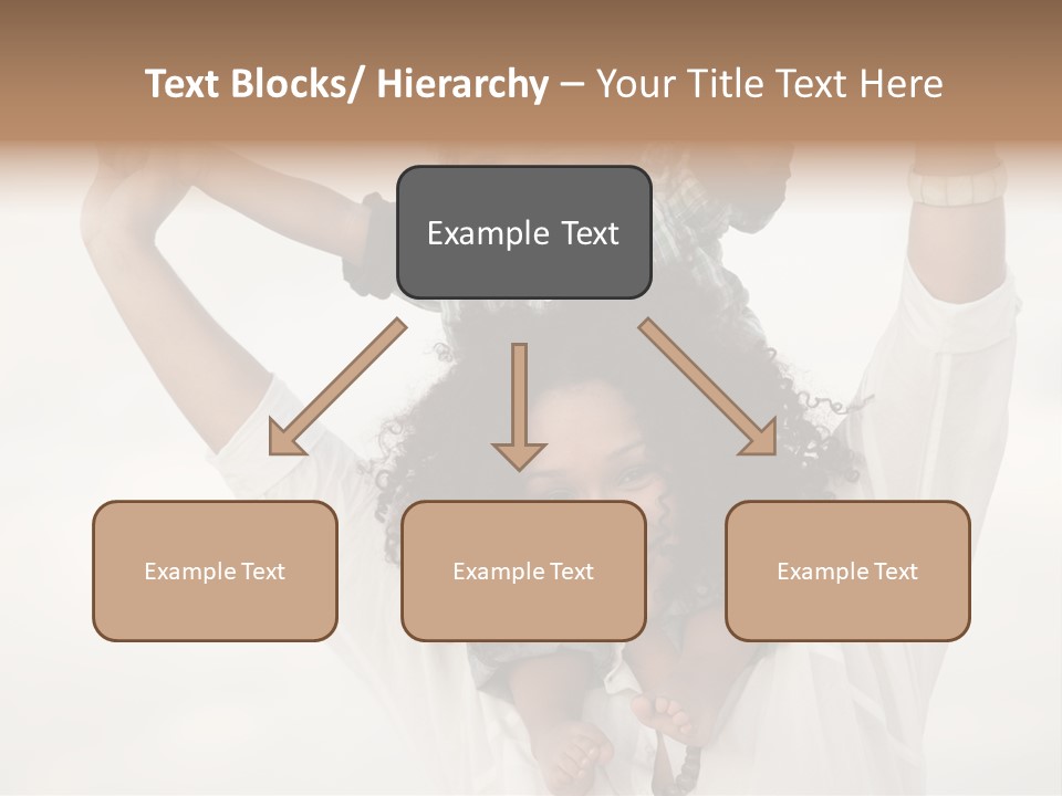 Black Relationship Person PowerPoint Template
