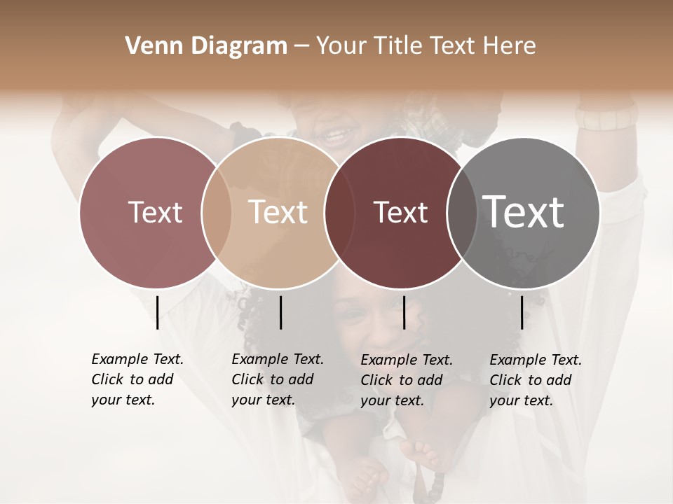 Black Relationship Person PowerPoint Template