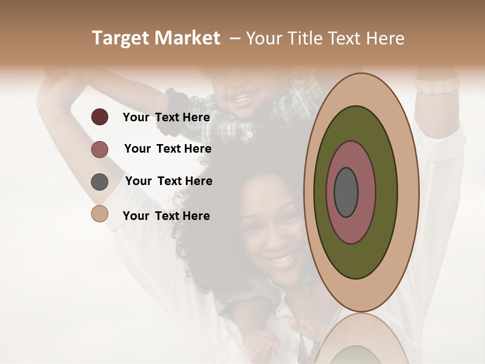 Black Relationship Person PowerPoint Template