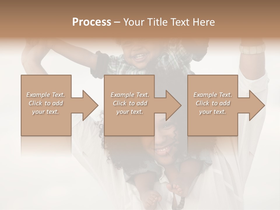 Black Relationship Person PowerPoint Template
