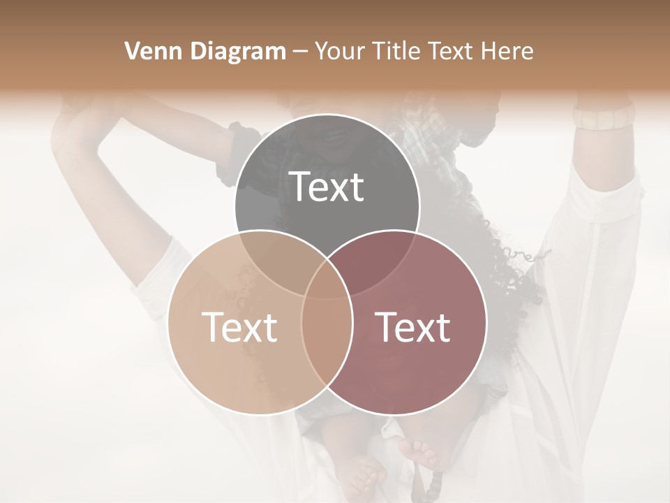 Black Relationship Person PowerPoint Template