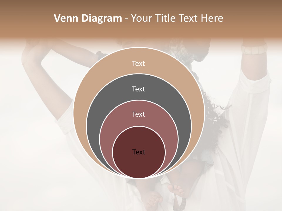 Black Relationship Person PowerPoint Template