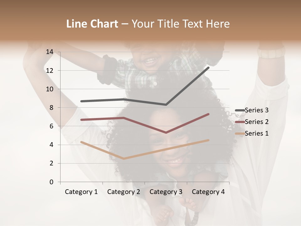 Black Relationship Person PowerPoint Template