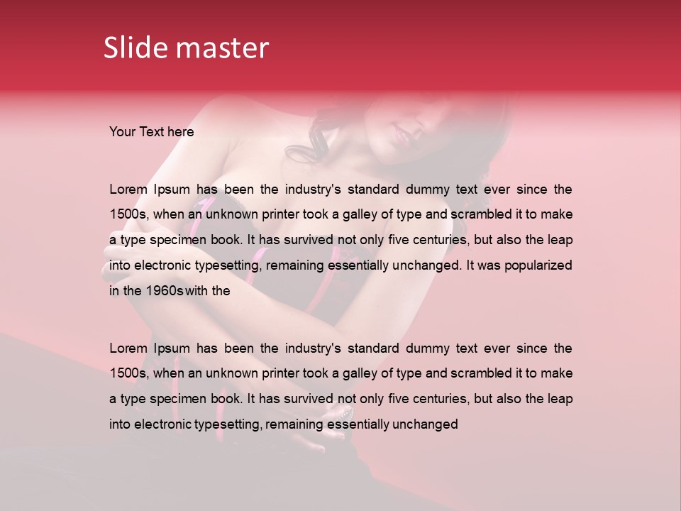 Glamorous Joyful Striking PowerPoint Template