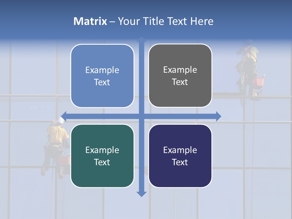 Tower Facade Cleaner PowerPoint Template