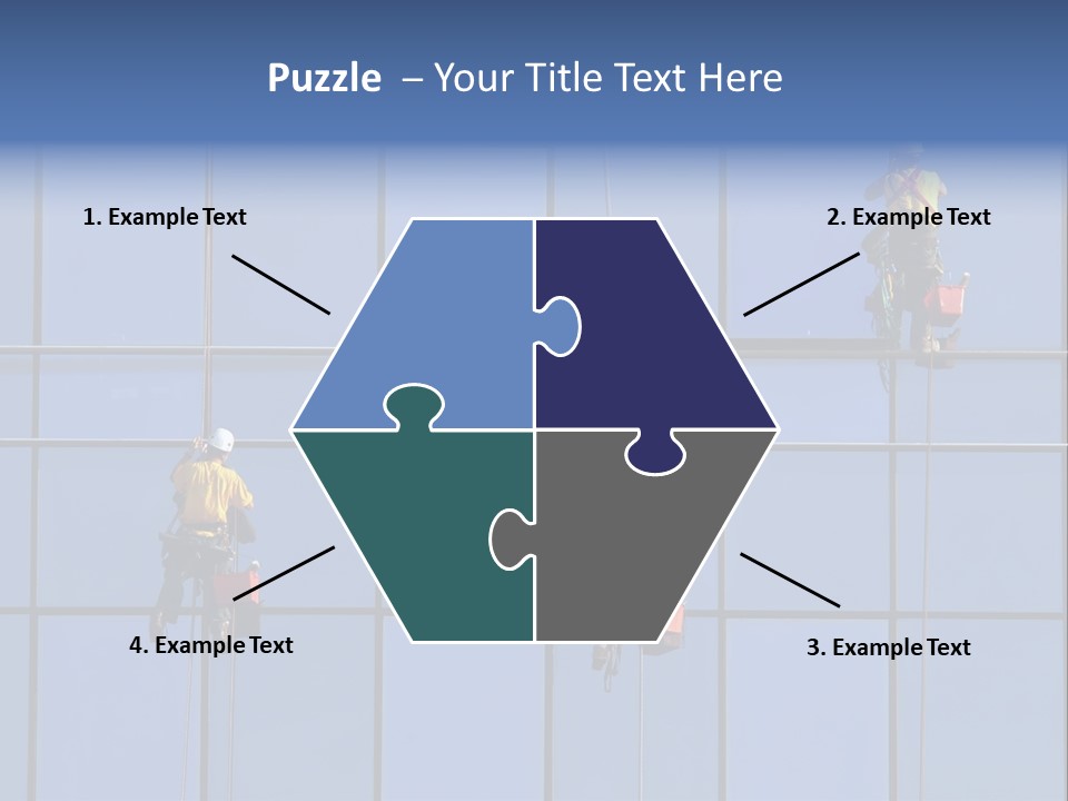 Tower Facade Cleaner PowerPoint Template