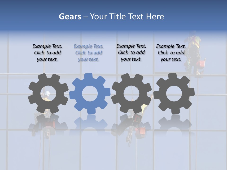 Tower Facade Cleaner PowerPoint Template