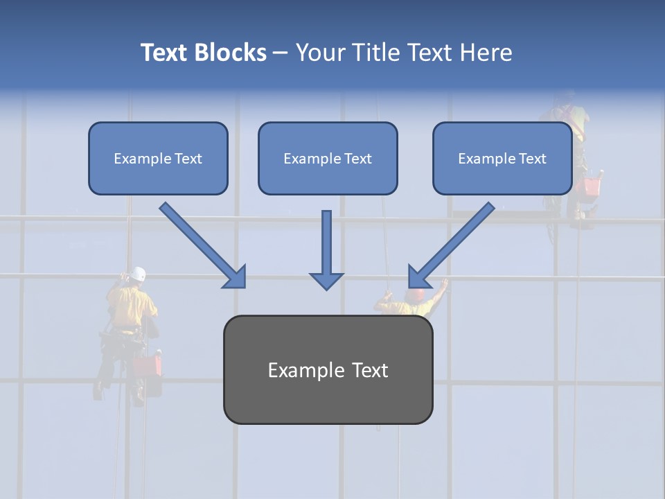 Tower Facade Cleaner PowerPoint Template