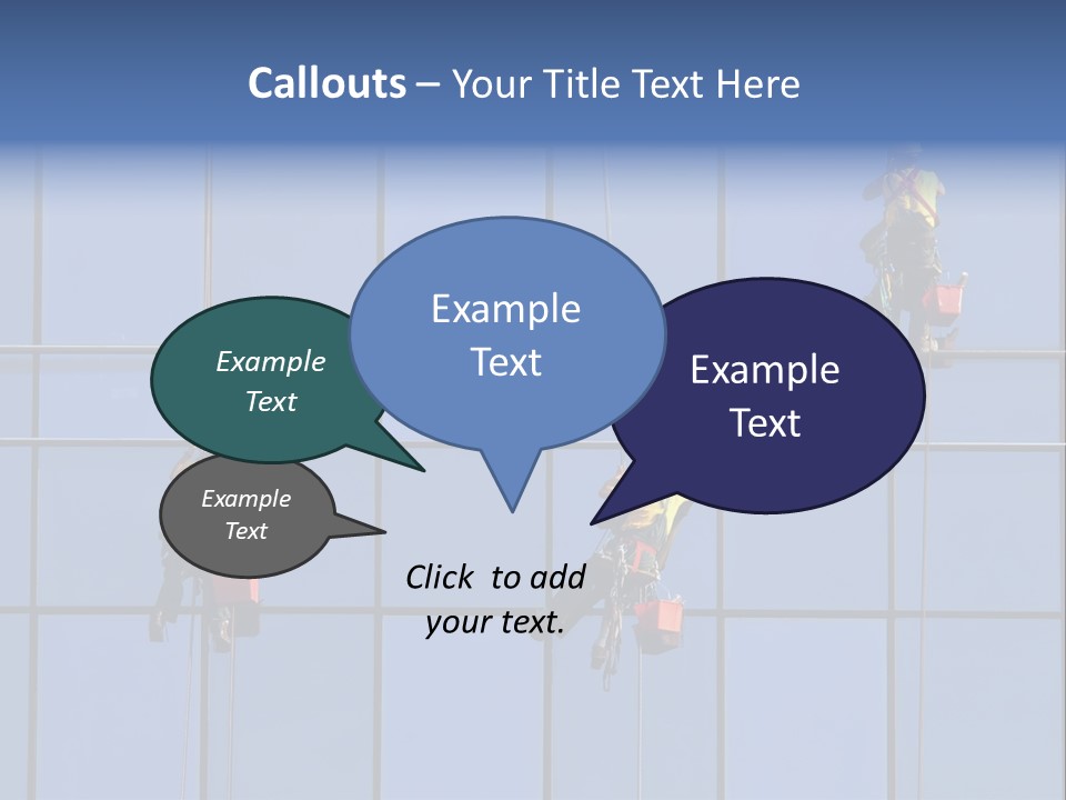 Tower Facade Cleaner PowerPoint Template