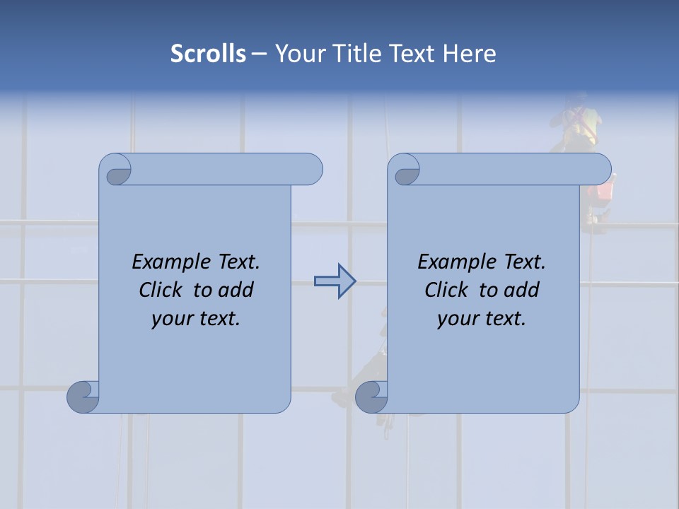 Tower Facade Cleaner PowerPoint Template