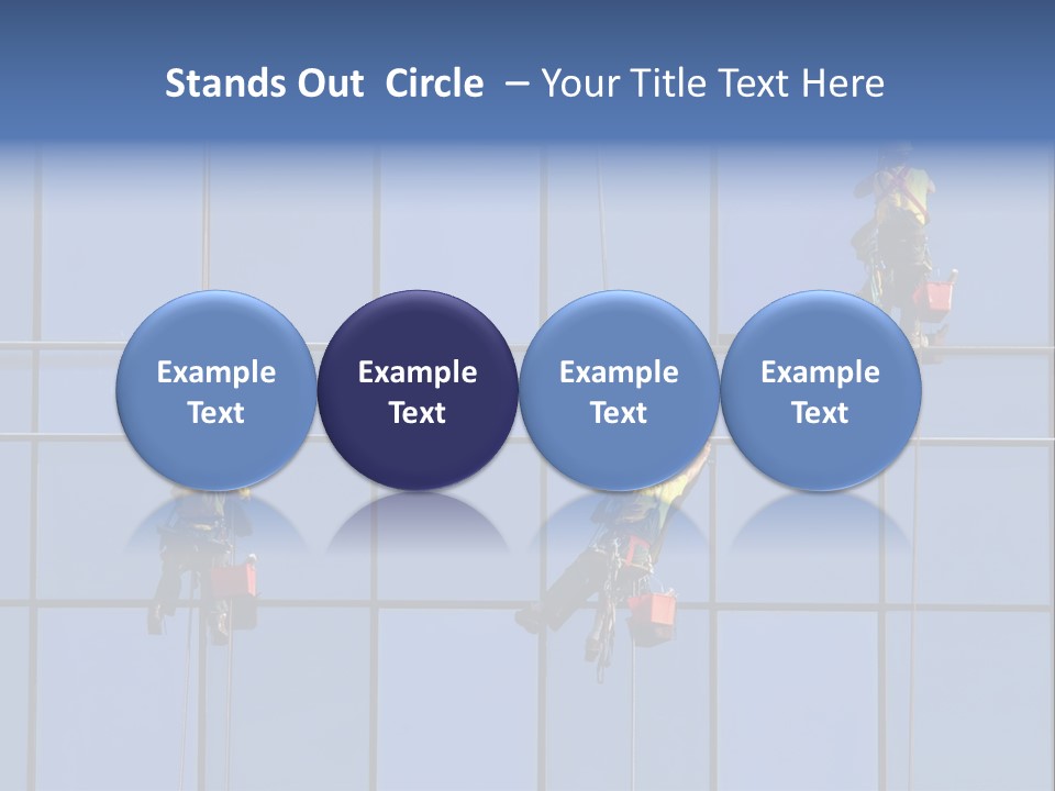 Tower Facade Cleaner PowerPoint Template