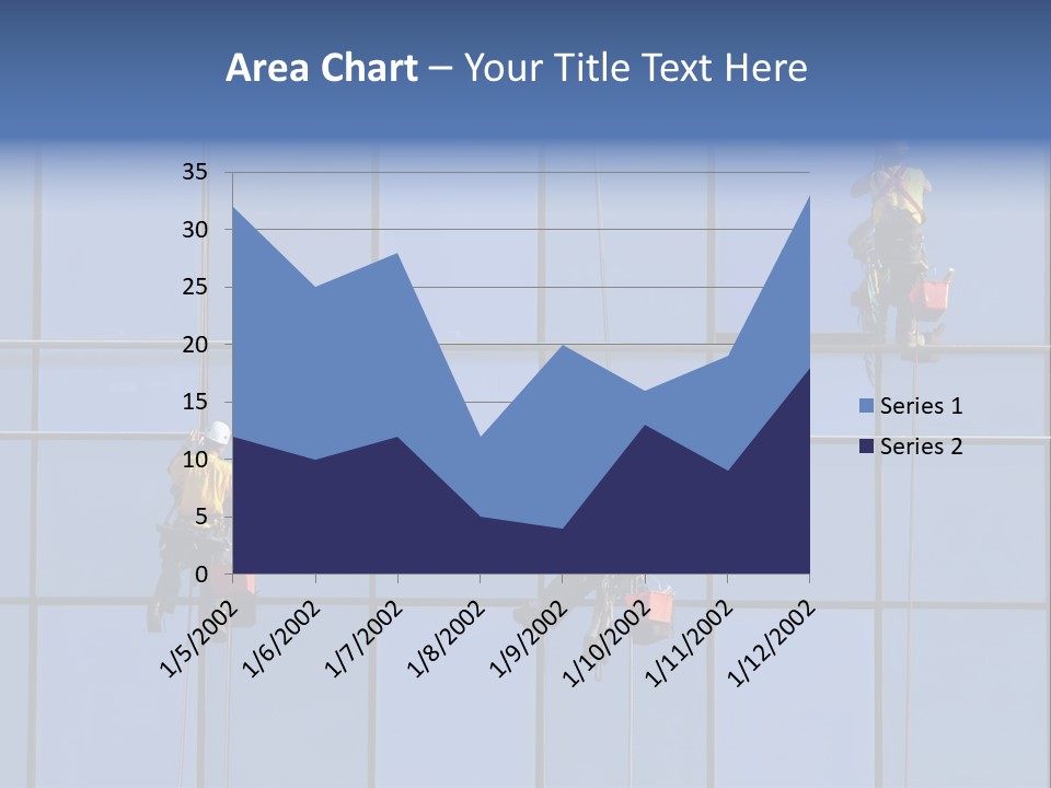 Tower Facade Cleaner PowerPoint Template