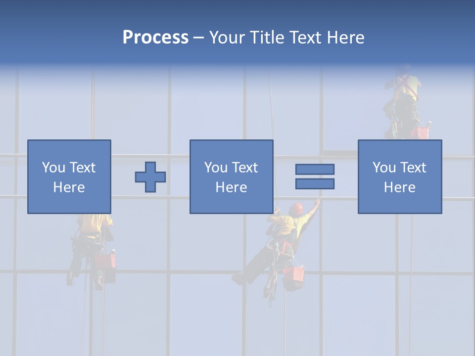 Tower Facade Cleaner PowerPoint Template