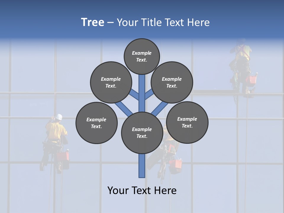 Tower Facade Cleaner PowerPoint Template