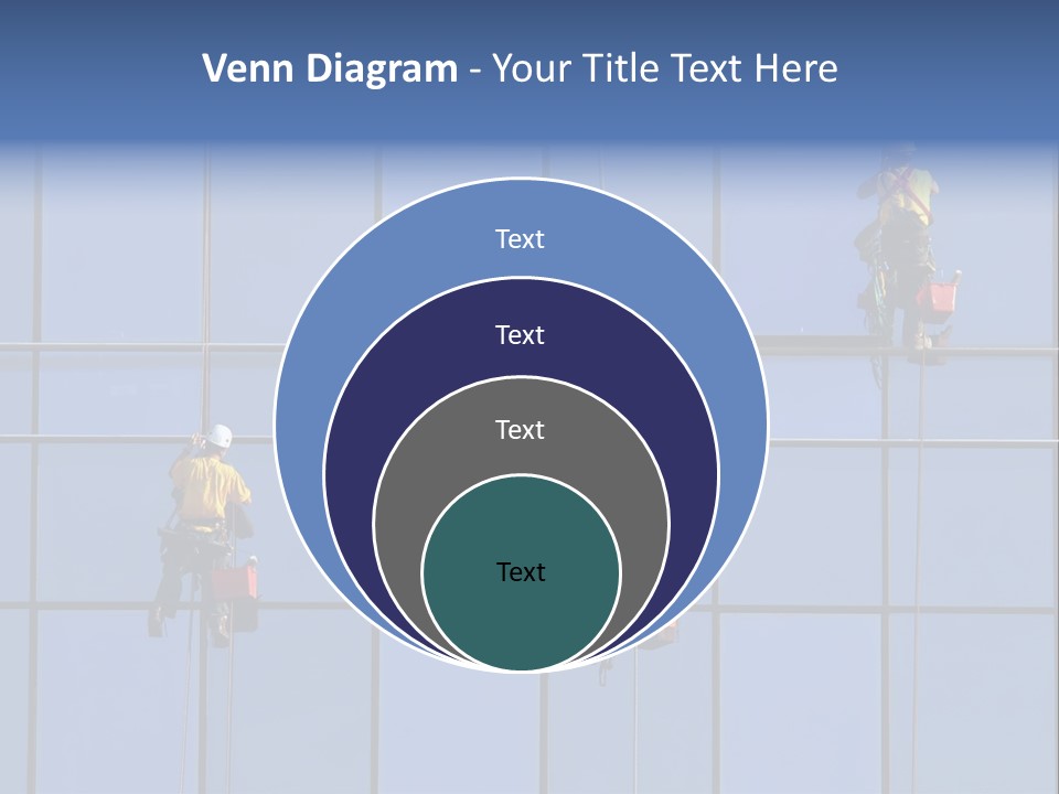 Tower Facade Cleaner PowerPoint Template