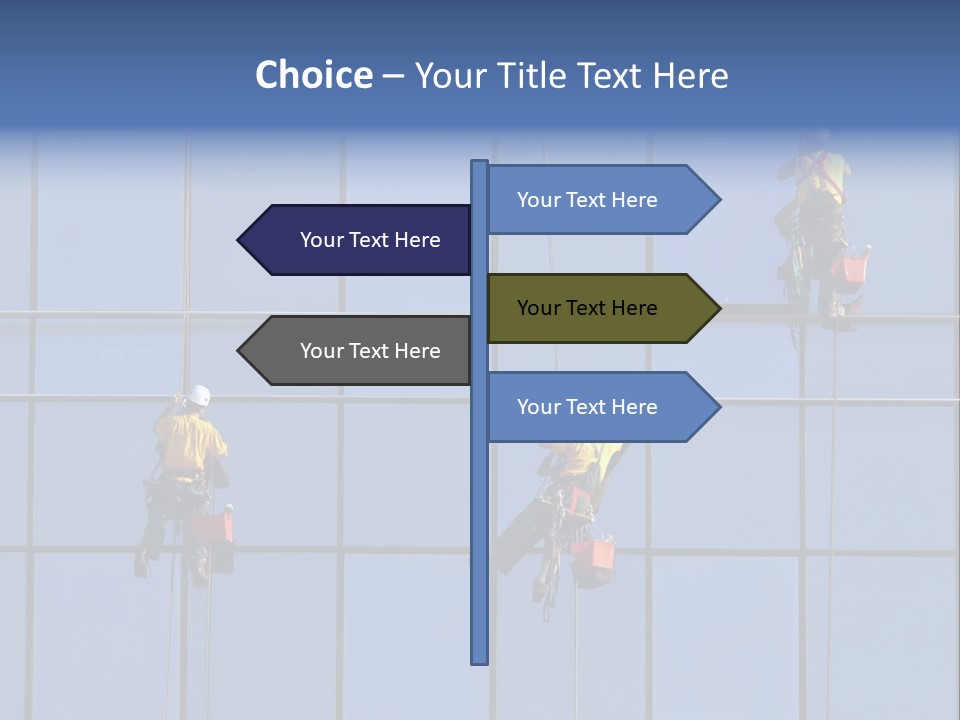 Tower Facade Cleaner PowerPoint Template