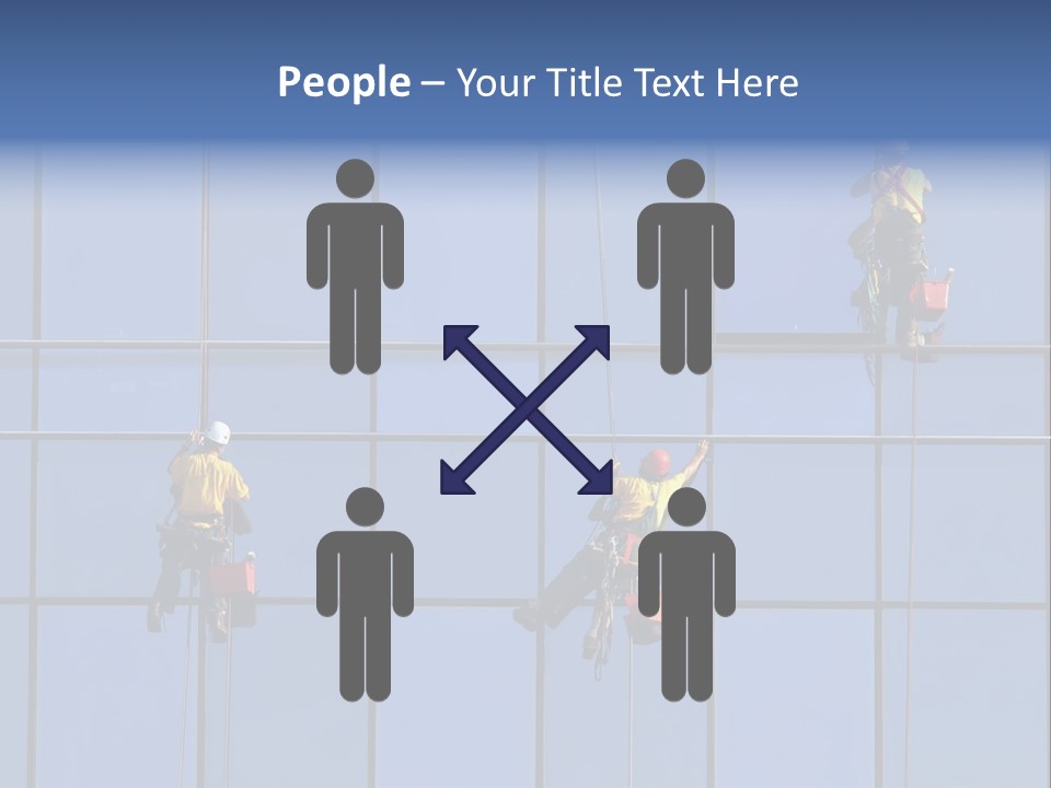 Tower Facade Cleaner PowerPoint Template