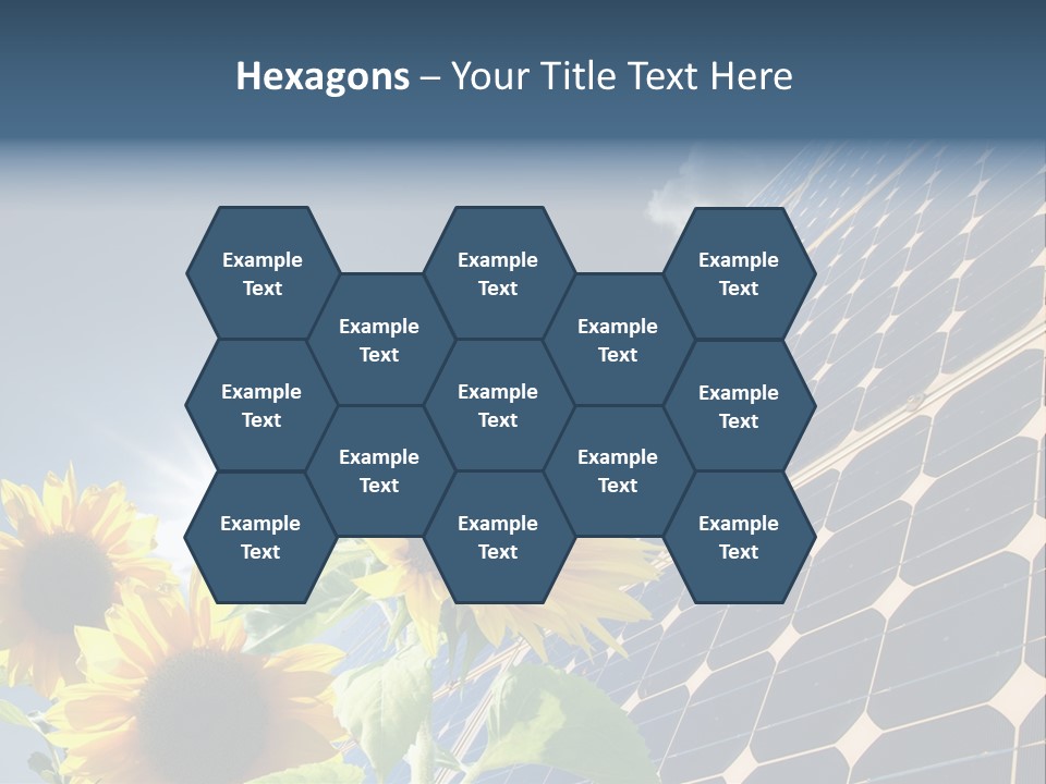 Solar Collector Echnology Electricity PowerPoint Template