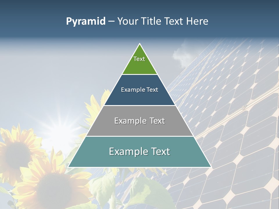 Solar Collector Echnology Electricity PowerPoint Template