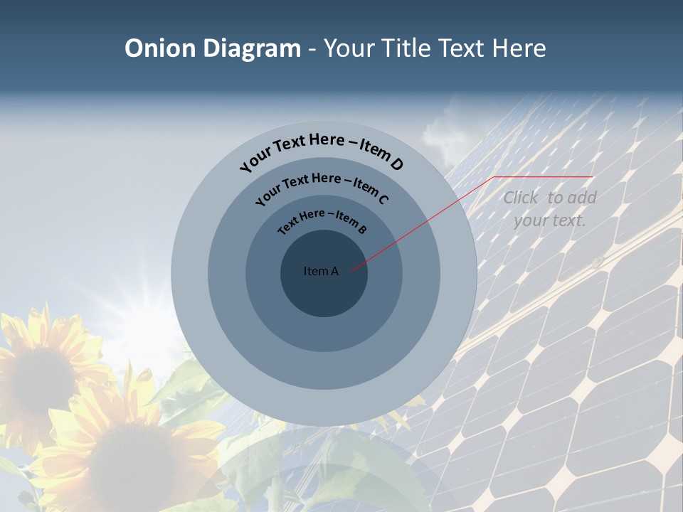 Solar Collector Echnology Electricity PowerPoint Template